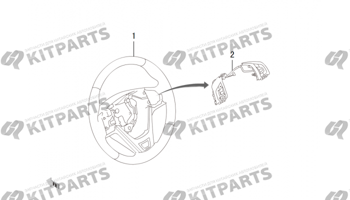 Рулевое колесо Haval