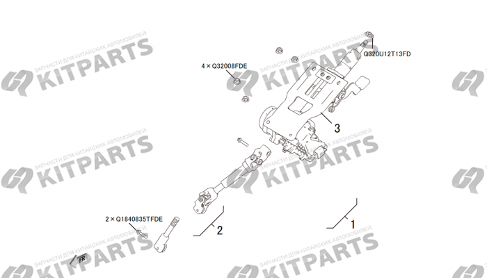 Рулевая колонка Haval