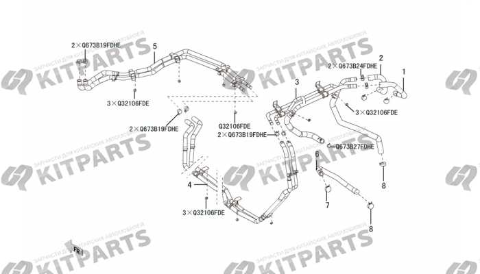 Трубопровод кондиционера 2 Haval