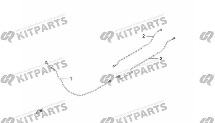 Топливо провод Haval H9