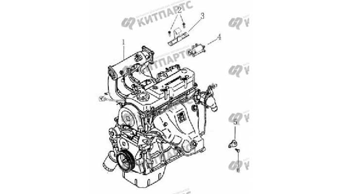 Клапан адсорбера BYD F3 (F3R)