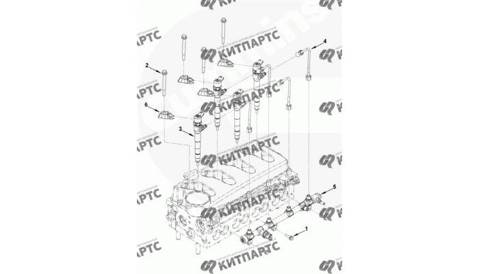 Форсунки Cummins 2.8 ISF