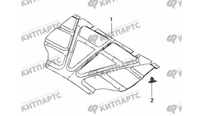 Шумоизоляция капота Great Wall